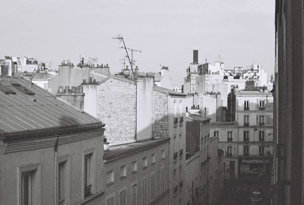 istock Downtown Paris on Film 1213643472