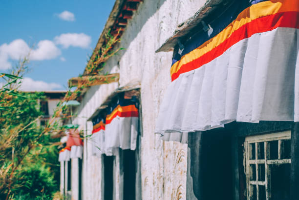 istock Residential Buildings in Lhasa, Tibet 1213643747