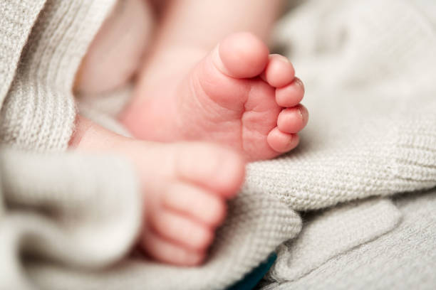 différentes photos d’un nouveau-né mignon - big toe photos et images de collection