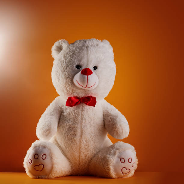 istock Lovely stuffed toy teddy bear 1213672793