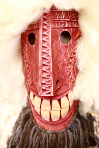 istock Mask at mummers festival 1213673270