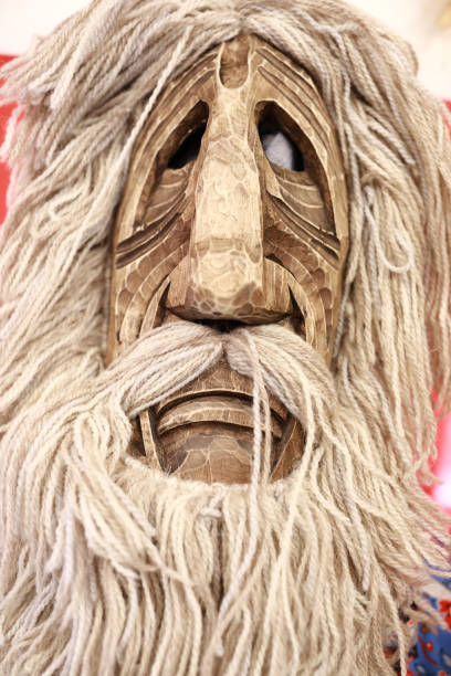 istock Mask at mummers carnival 1213673284