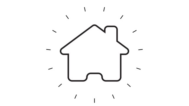 9,469 House Icon Stock Videos and Royalty-Free Footage - iStock | House, Home  icon, House vector