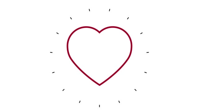 2,228 Love Heart Outline Stock Videos and Royalty-Free Footage - iStock |  Love heart outline eps