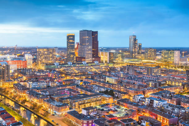 istock The Hague, Netherlands Cityscape 1213675276