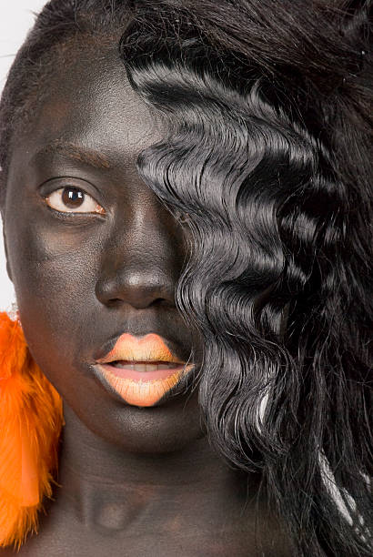 istock Black Fashion Model 121367544