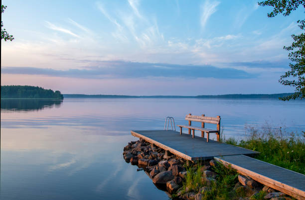 istock Lake landscape in Finland 1213678585