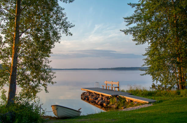 istock Lake landscape in Finland 1213678791