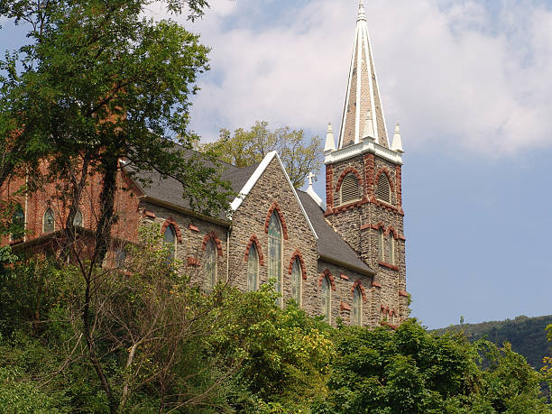 istock Church at Harper's Ferry 121367961