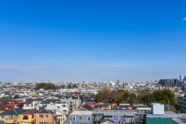 Skyline in Setagaya ward