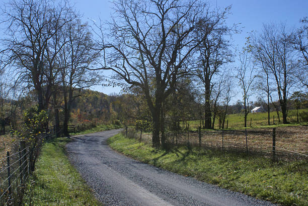 istock Country Road in Autumn 121368686