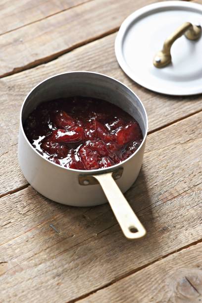 istock Strawberry marmalade, jam, jam or jelly. 1213687103
