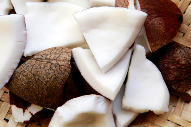 istock pieces of cracked coconut 1213688797