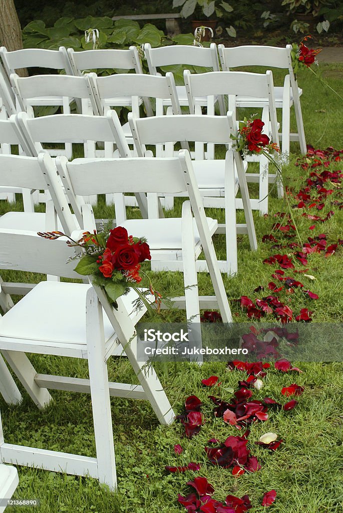 Hochzeit Gang - Lizenzfrei Blume Stock-Foto