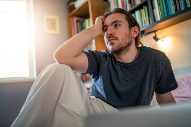 istock He's got a lot on his mind 1213690110