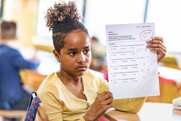 istock I've got a C minus on my exam! 1213691118