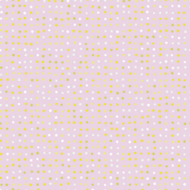 istock pastel stars seamless vector pattern in pink yellow and white colors 1213691945