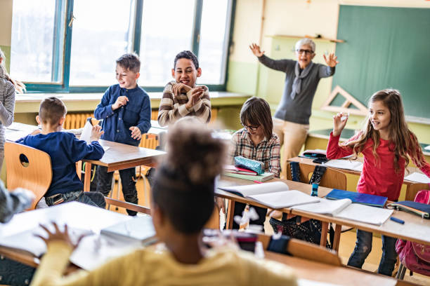 Classroom Chaos Stock Photos, Pictures & Royalty-Free Images - iStock