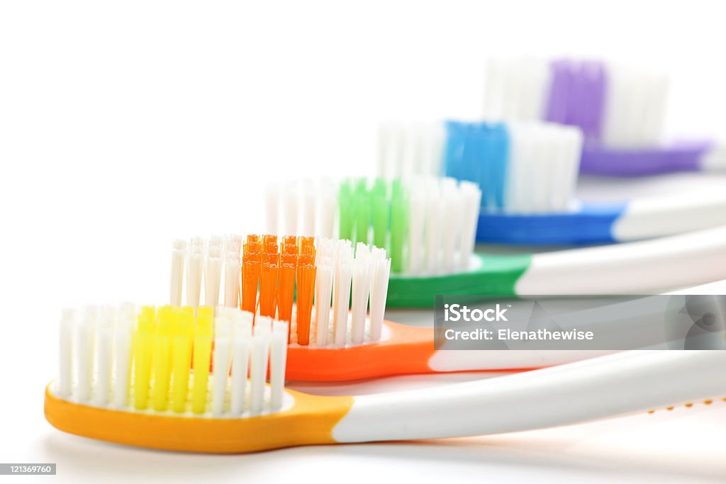Brosses à dents - Photo de Bleu libre de droits