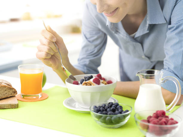 istock Healthy breakfast at home 1213698940