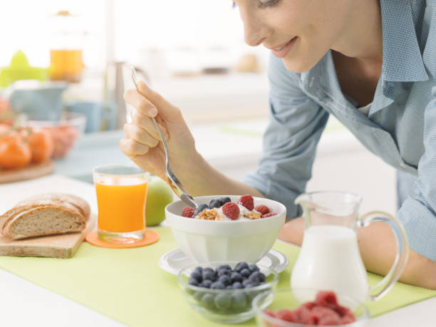 istock Healthy breakfast at home 1213699711