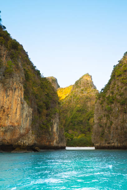 istock clear ocean and cliff at Phi Phi island in Krabi, Thailand 1213700136