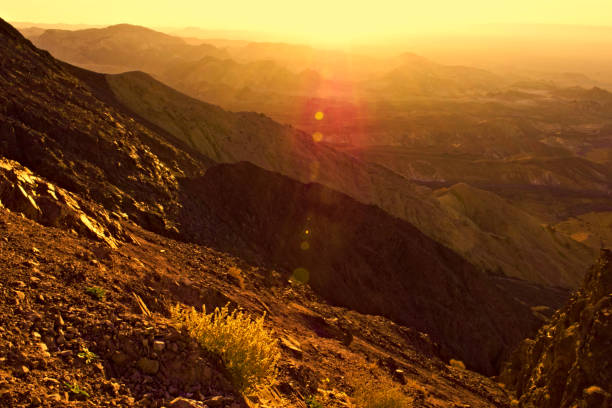 istock Sunset Glowing in the Mountain 1213709669