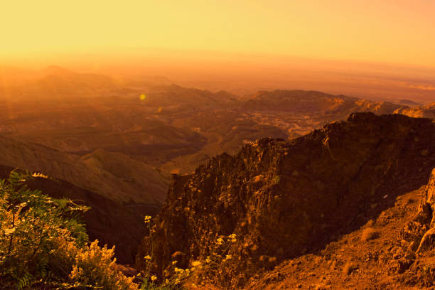 istock Sunset Glowing in the Mountain 1213709684