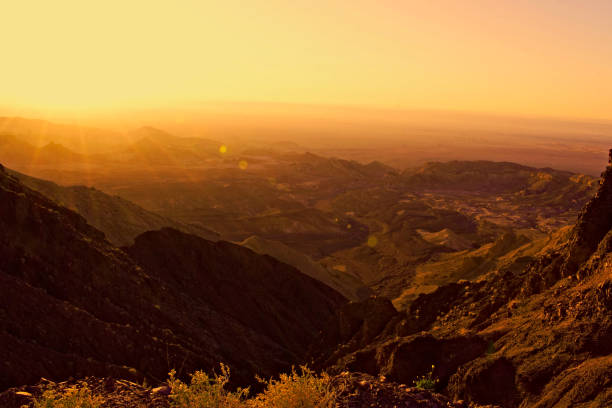 istock Sunset Glowing in the Mountain 1213709687