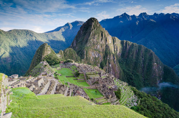 Machu Picchu Peru stock photo
