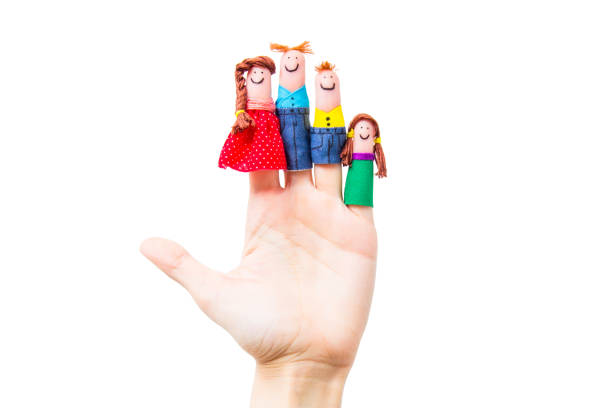 istock Faces Drawn On The Fingers 1213717900