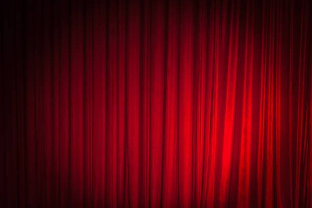 istock Red Theatre Stage Curtain Background 1213722249