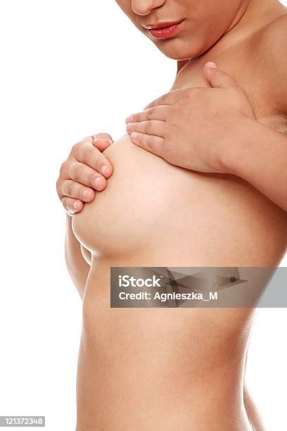 Foto de Exame De Mama e mais fotos de stock de Adulto - Adulto, Autoteste, Cuidado com o corpo