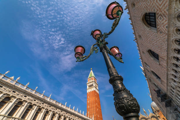 San Marco square low angle view - Venice, Italy