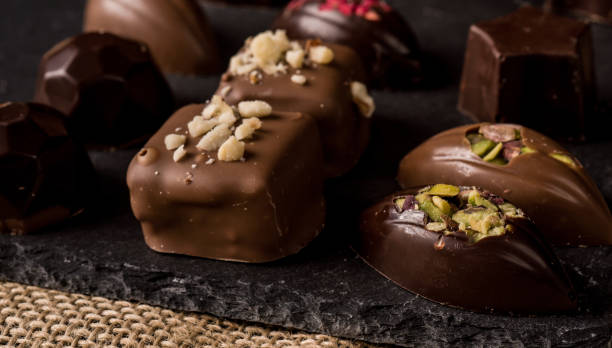 istock Homemade Belgian chocolates 1213727101