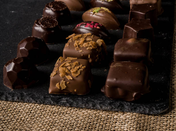 istock Homemade Belgian chocolates 1213729031