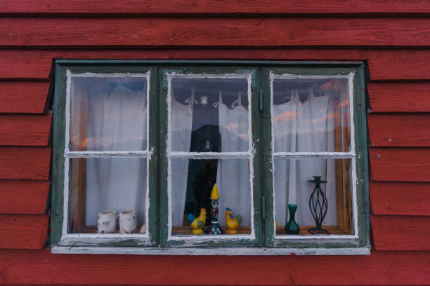 istock Window in village house 1213729846