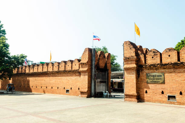 Tha Phae Gate in Chiang Mai, Thailand