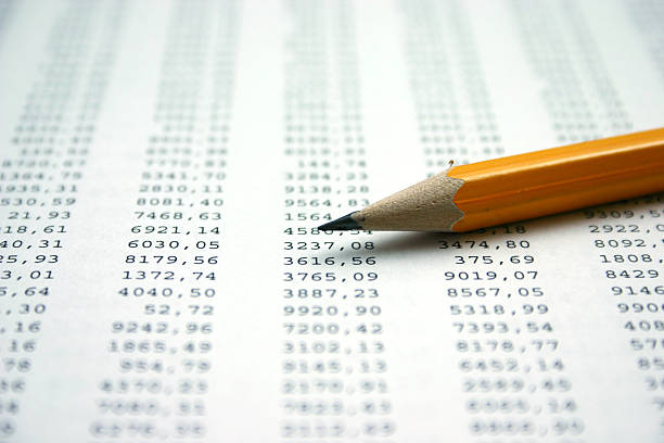 istock Financial Sheet and Pencil 121373189