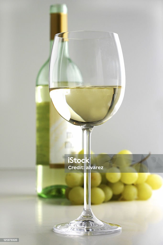Wina i butelka - Zbiór zdjęć royalty-free (Alkohol - napój)
