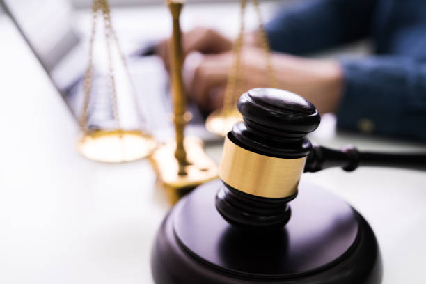 istock Close-up Of Gavel And Justice Scale 1213741075