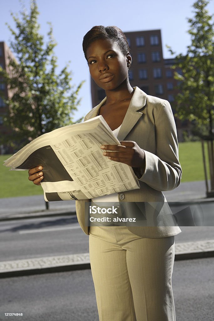 Thinking Professional Woman Young professional woman Adult Stock Photo