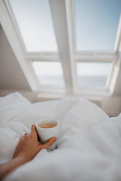 istock With the coffee in bed 1213750590