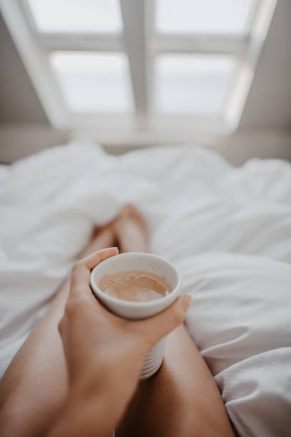 istock With the coffee in bed 1213750622