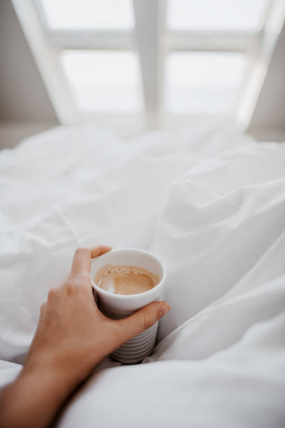 istock With the coffee in bed 1213750641