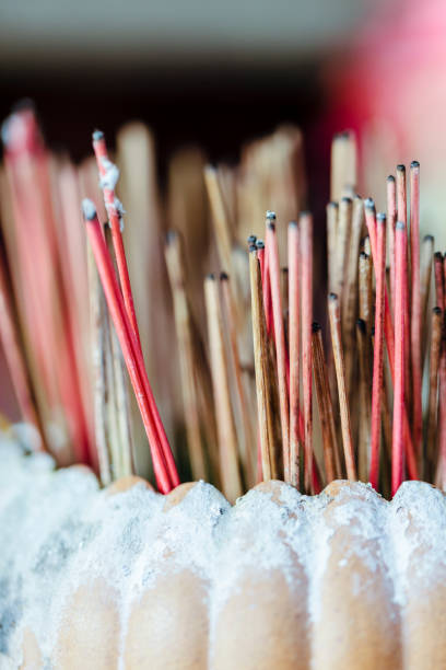 istock Incense sticks in temple Chiang Mai, Thailand 1213751319