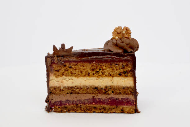 istock Chocolate cake slice stock photo 1213751927