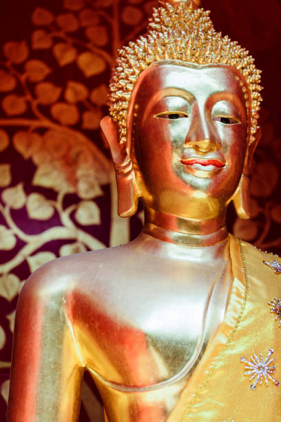 Golden buddha statue in Chiang Mai, Thailand