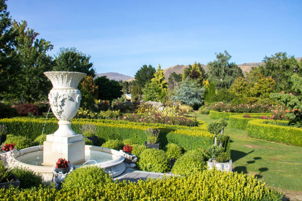 istock New Zealand: Garden at Cromwell 1213756715