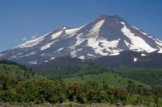 istock Llaima volcano in the Conguillio National Park. 1213758528